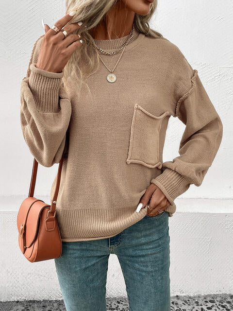 Stilla | Sømløs Rund Hals Sweater