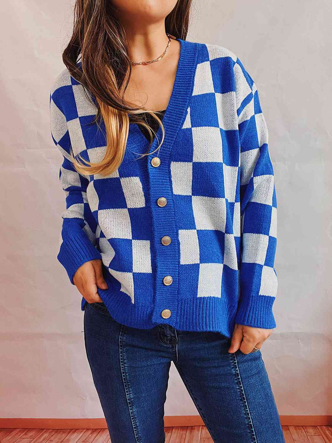 Stilla | Åben Front Knap Cardigan