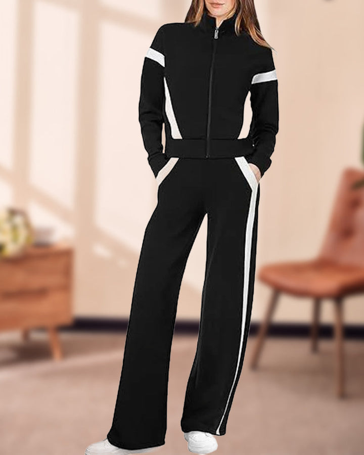 Stilla | Sæt med Sporty Casual Stil Egenskaber Fra Jakke og Bukser
