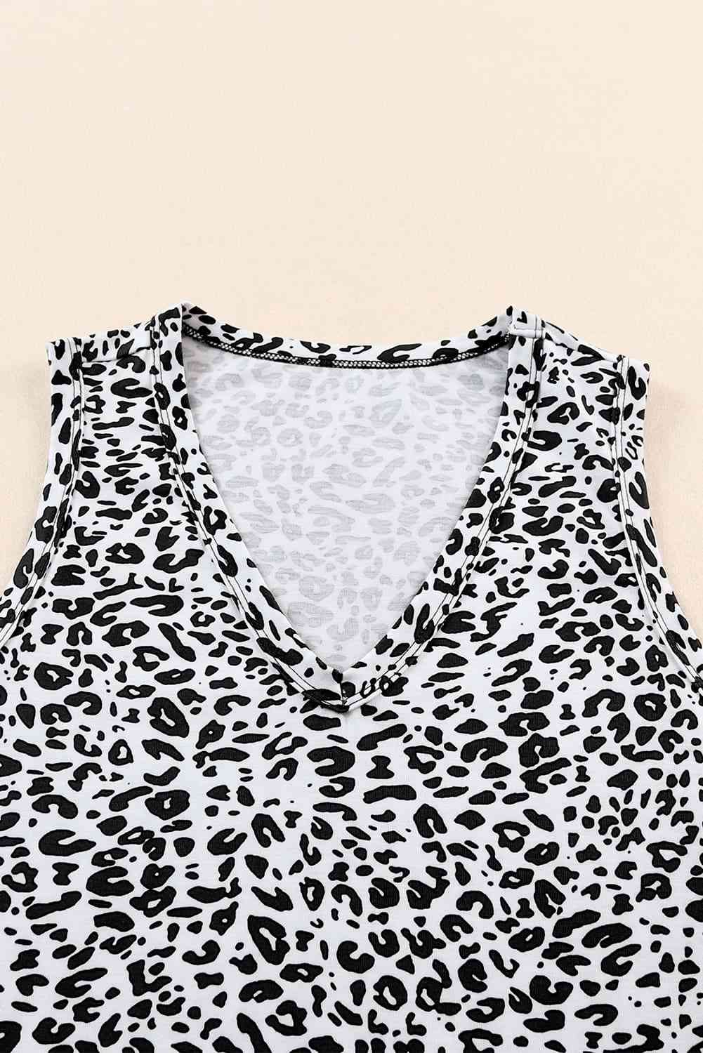 Stilla | Print V-hals Tank