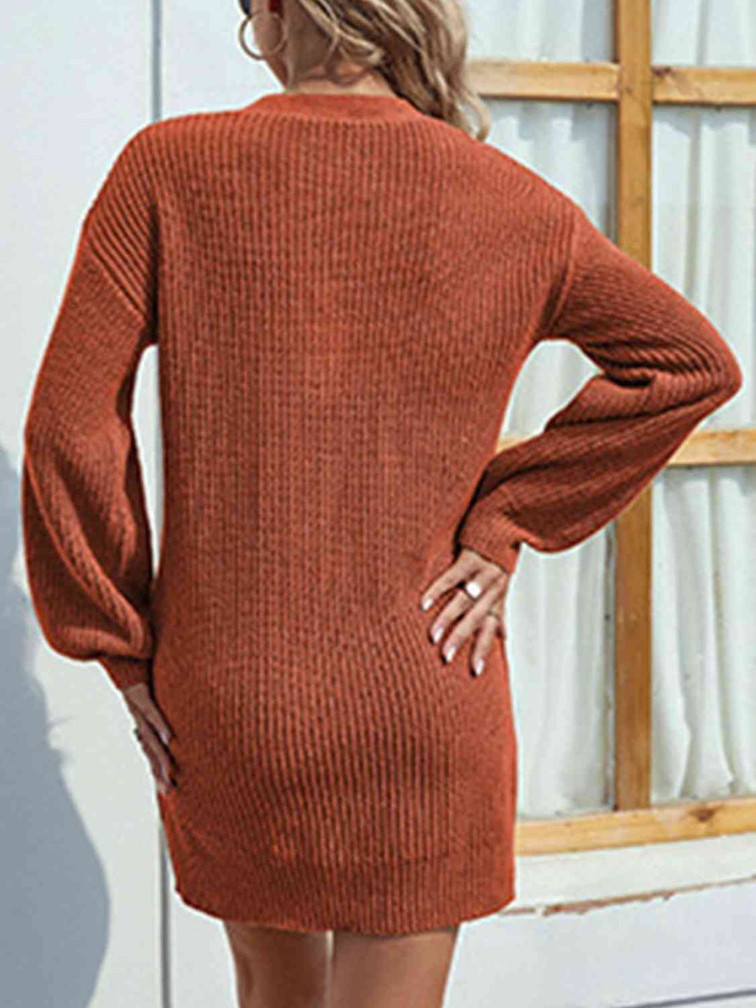 Stilla | V-hals Sweater Kjole