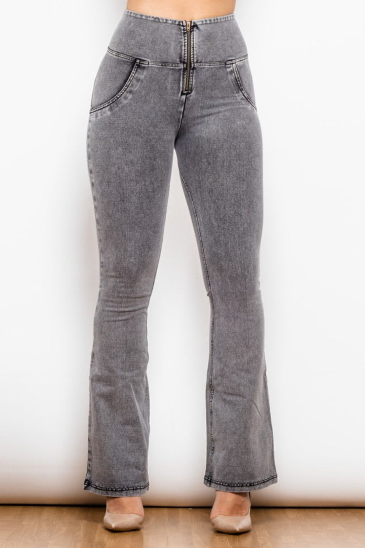 Stilla | Detalje Flare Lange Jeans