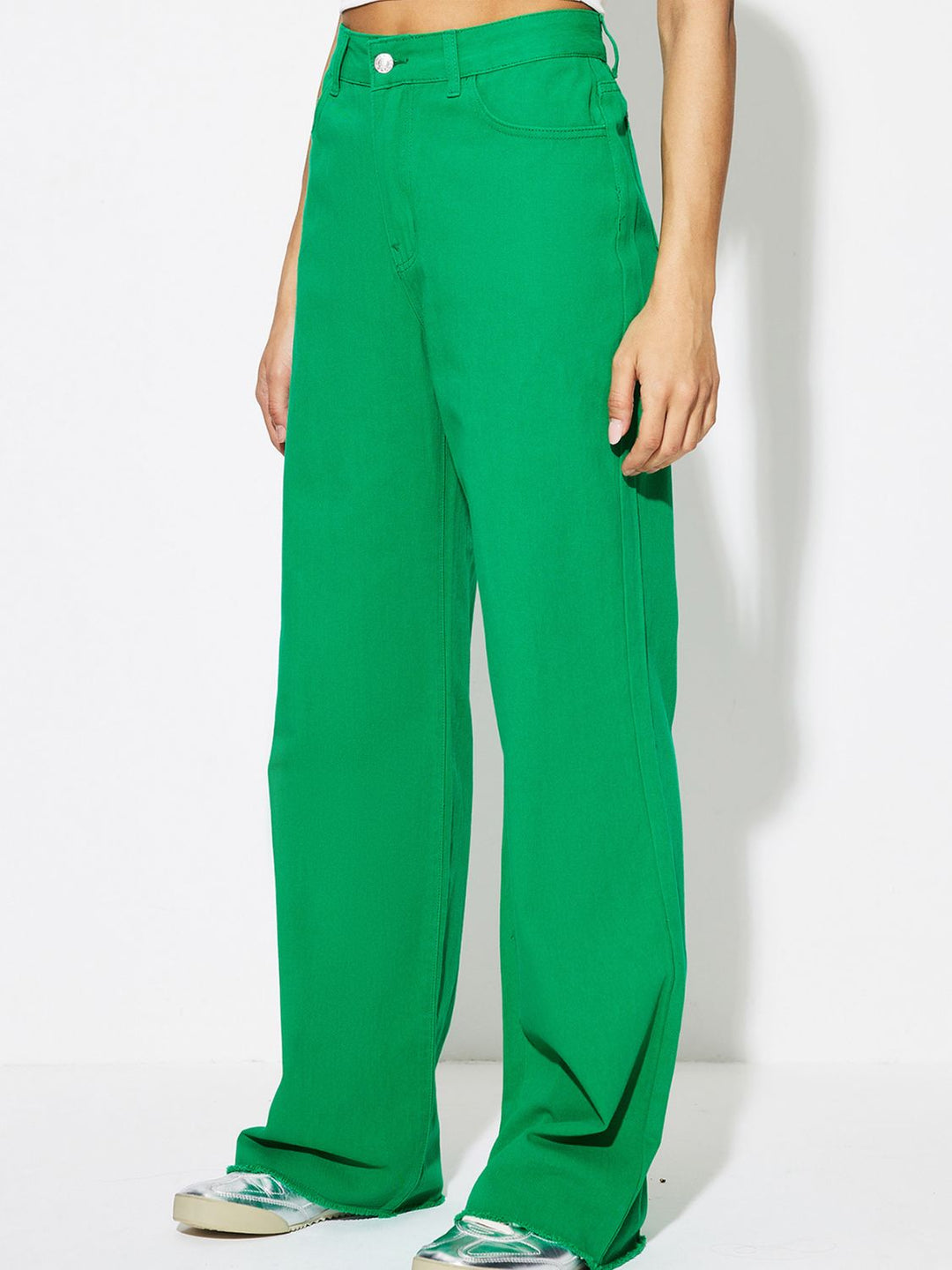 Stilla | Talje Jeans med Lommer