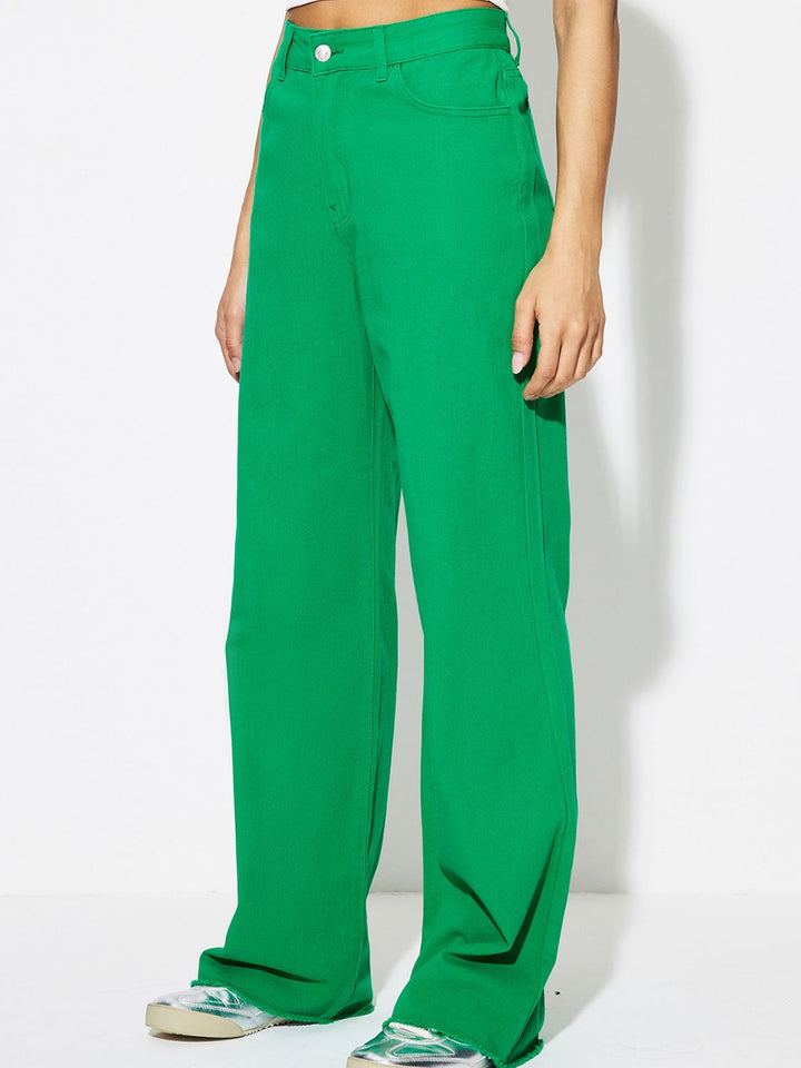 Stilla | Talje Jeans med Lommer