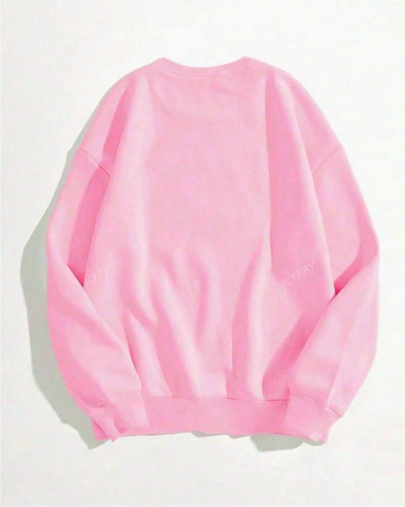 Stilla | Skåret juleskrift sweatshirt