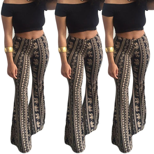 Dame Off-Shoulder Crop Top med Flared Jeans Stilla
