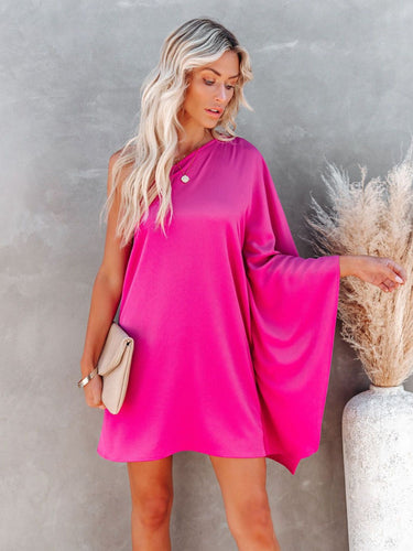 Stilla | Skulder Kimono Ærme Mini Kjole