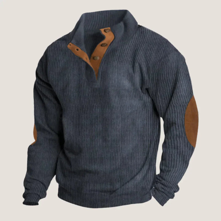 Stilla | Stilfuld Rib Pullover til Mænd