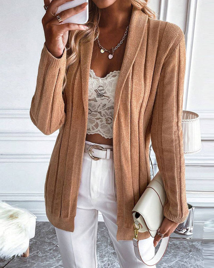 Stilla | Ribstrik Cardigan