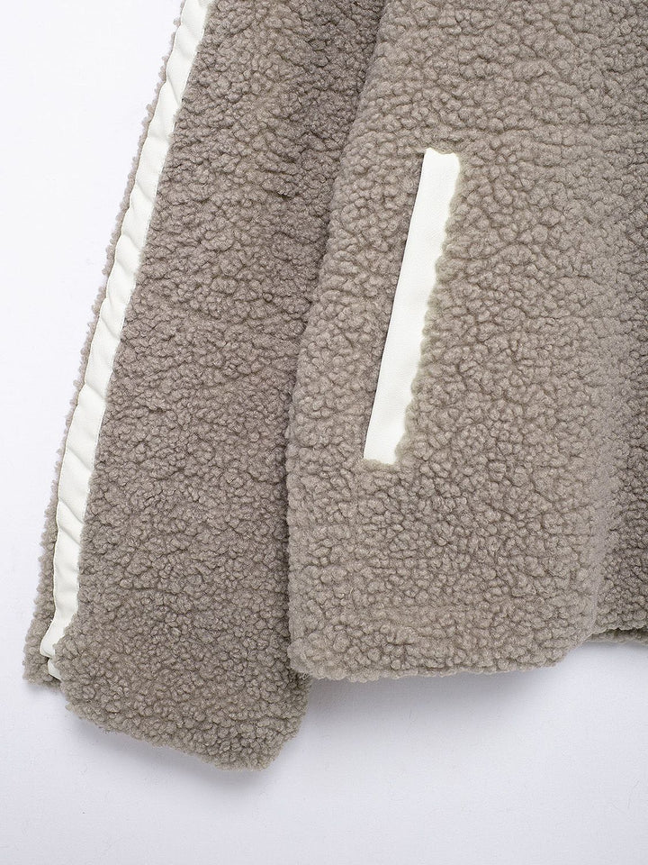 Stilla | Up Turtleneck Langærmet Plush Jakke