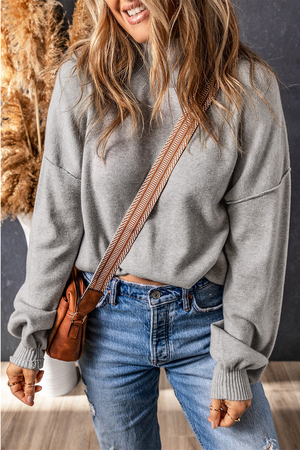 Stilla | Lanterneærmesweater