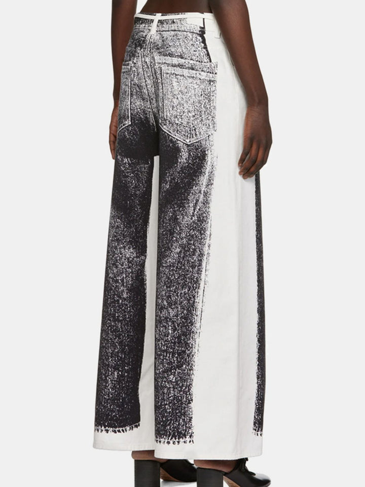 Stilla | Fly Kontrast Jeans Med Lommer