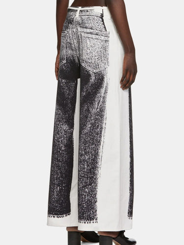 Stilla | Fly Kontrast Jeans Med Lommer