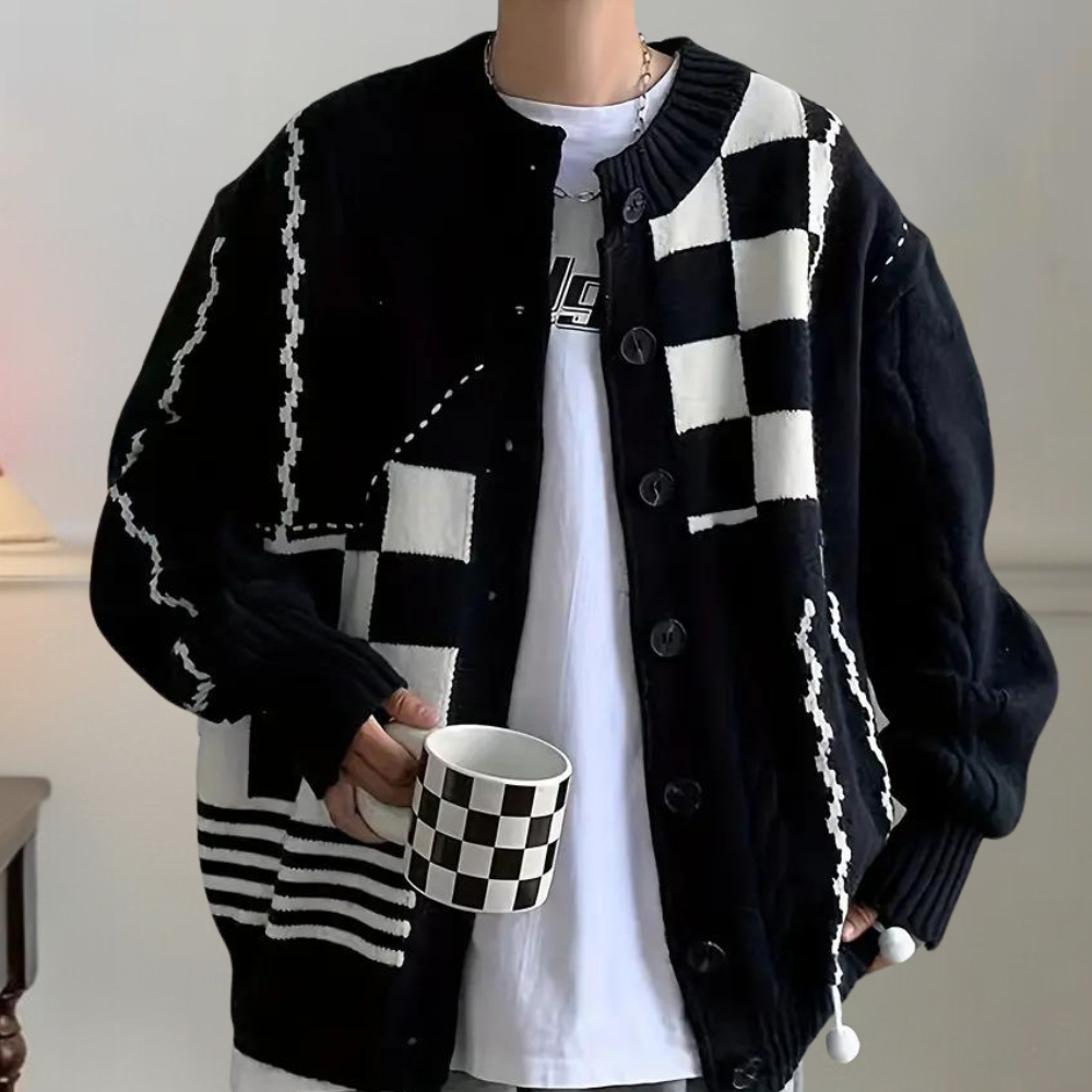 Stilla | Moderigtigt Cardigan til Mænd