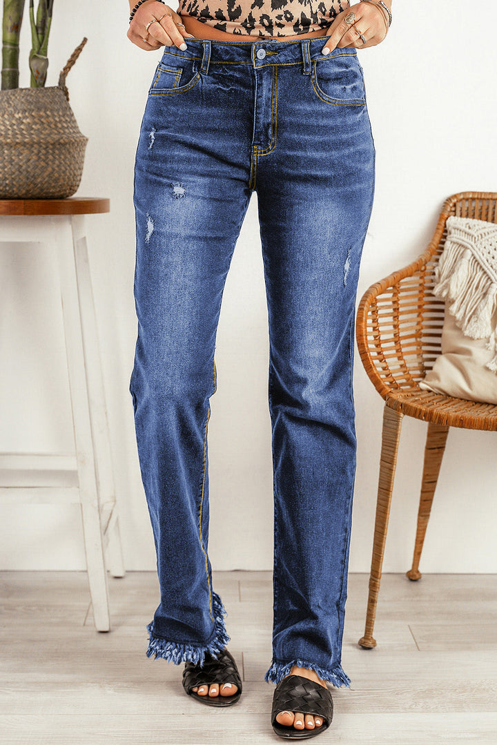Stilla | Fræset Kant Jeans