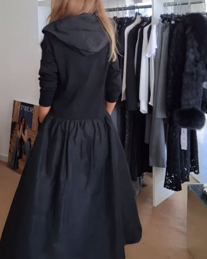 Stilla | Løs Lynlås Hætte Patchwork Taske