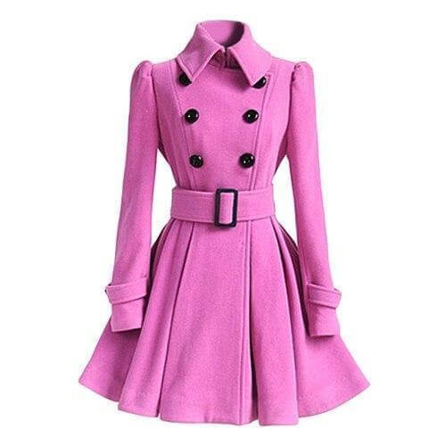 Stilla | Dame Dobbeltknap Vindjakke Trenchcoat