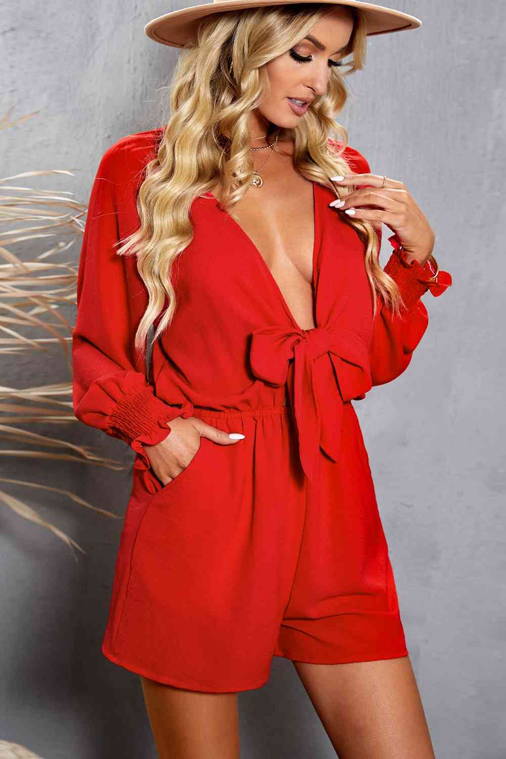 Stilla | Flounce Ærme Dykker romper