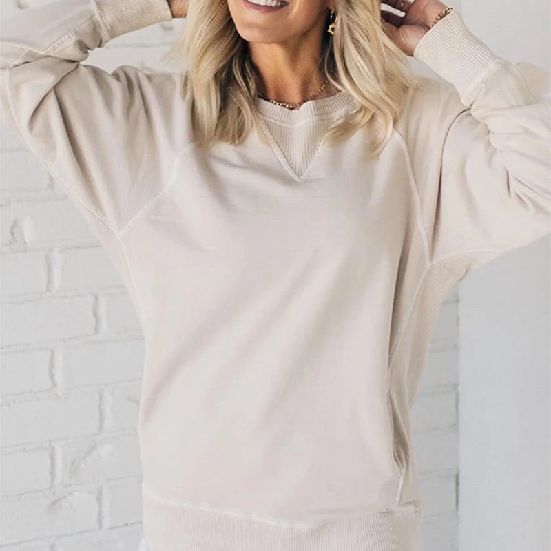 Stilla | Ribbede Pullover med Lommer
