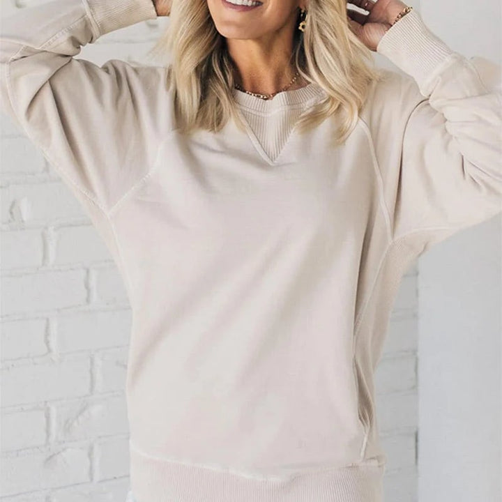 Stilla | Ribbede Pullover med Lommer