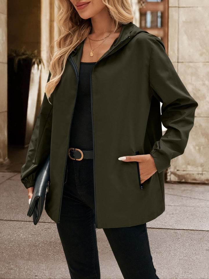 Stilla | Lane Lomme Zip Up Hættetrøje