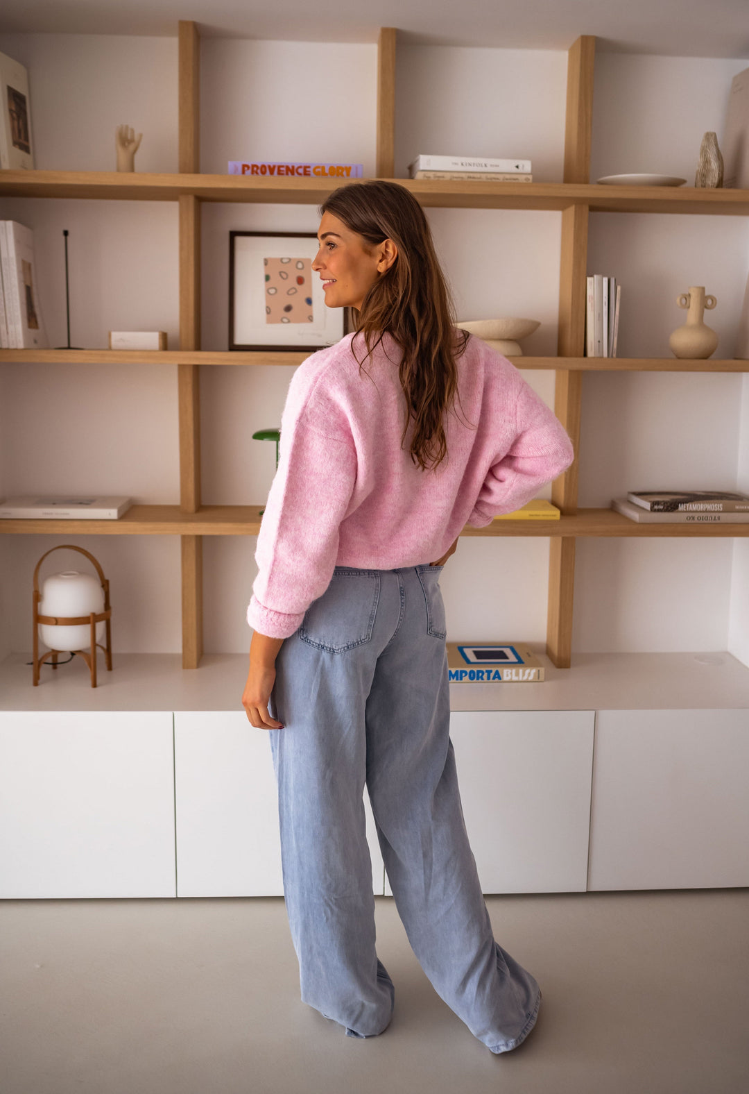 Stilla | Chic Pink Quilted Cardigan til Lagdelte Looks