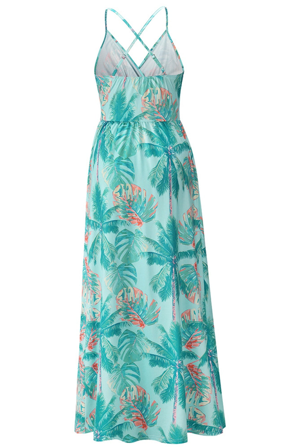 Stilla | Square Neck Maxi Cami Kjole