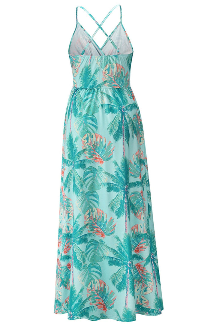 Stilla | Square Neck Maxi Cami Kjole