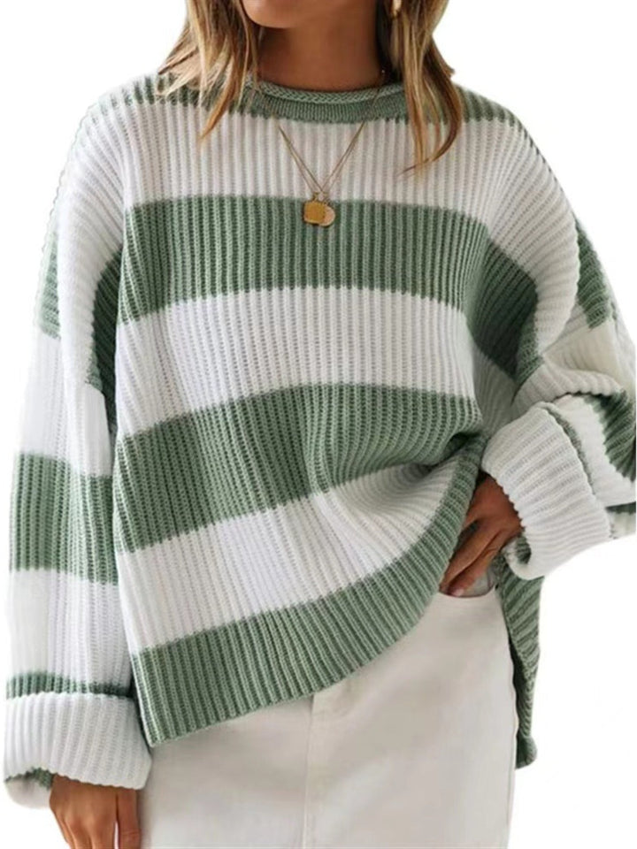 Stilla | Pullover Rundhals Med Lange Ærmer