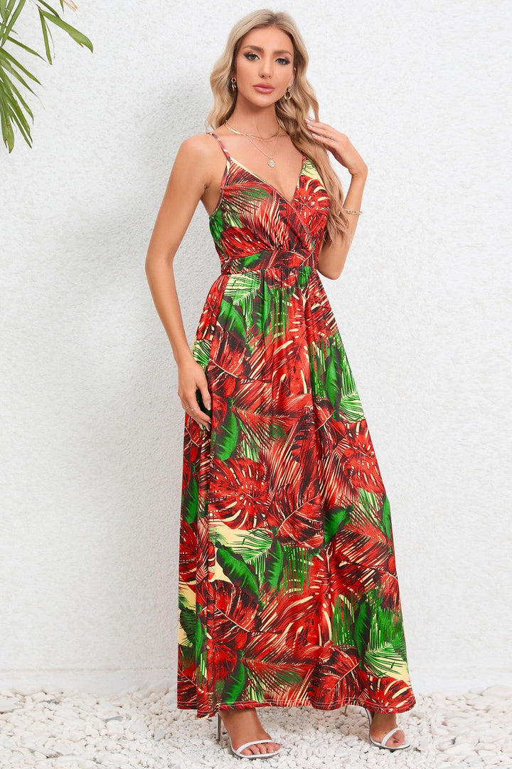 Stilla | Surplice Maxi Cami Kjole