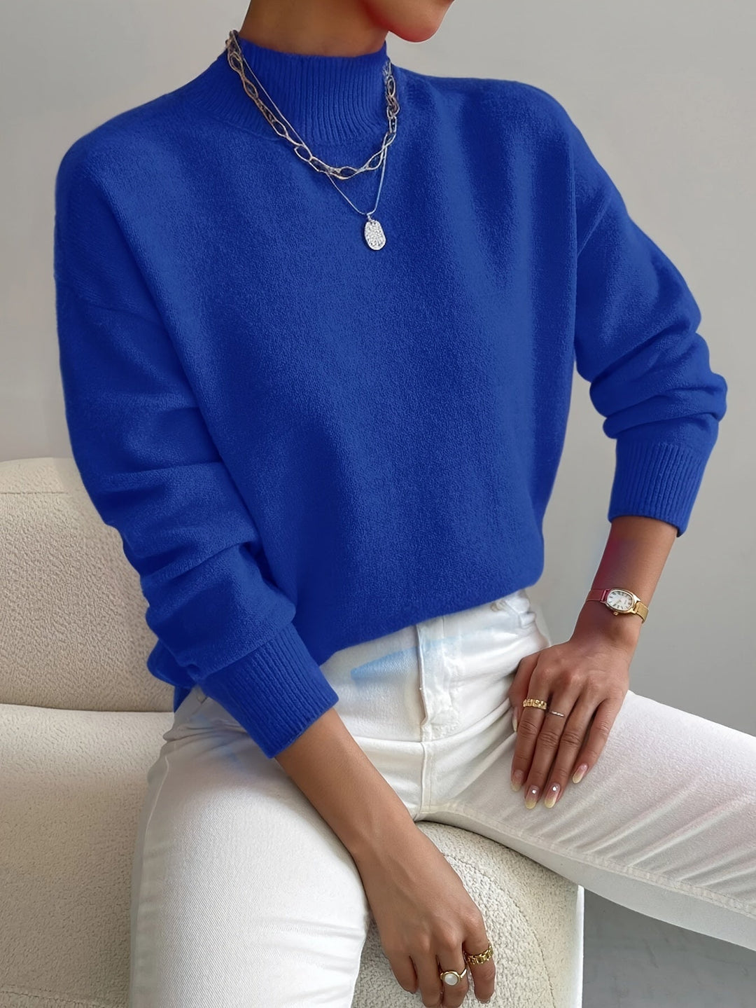 Stilla | elegant rullekrave sweater