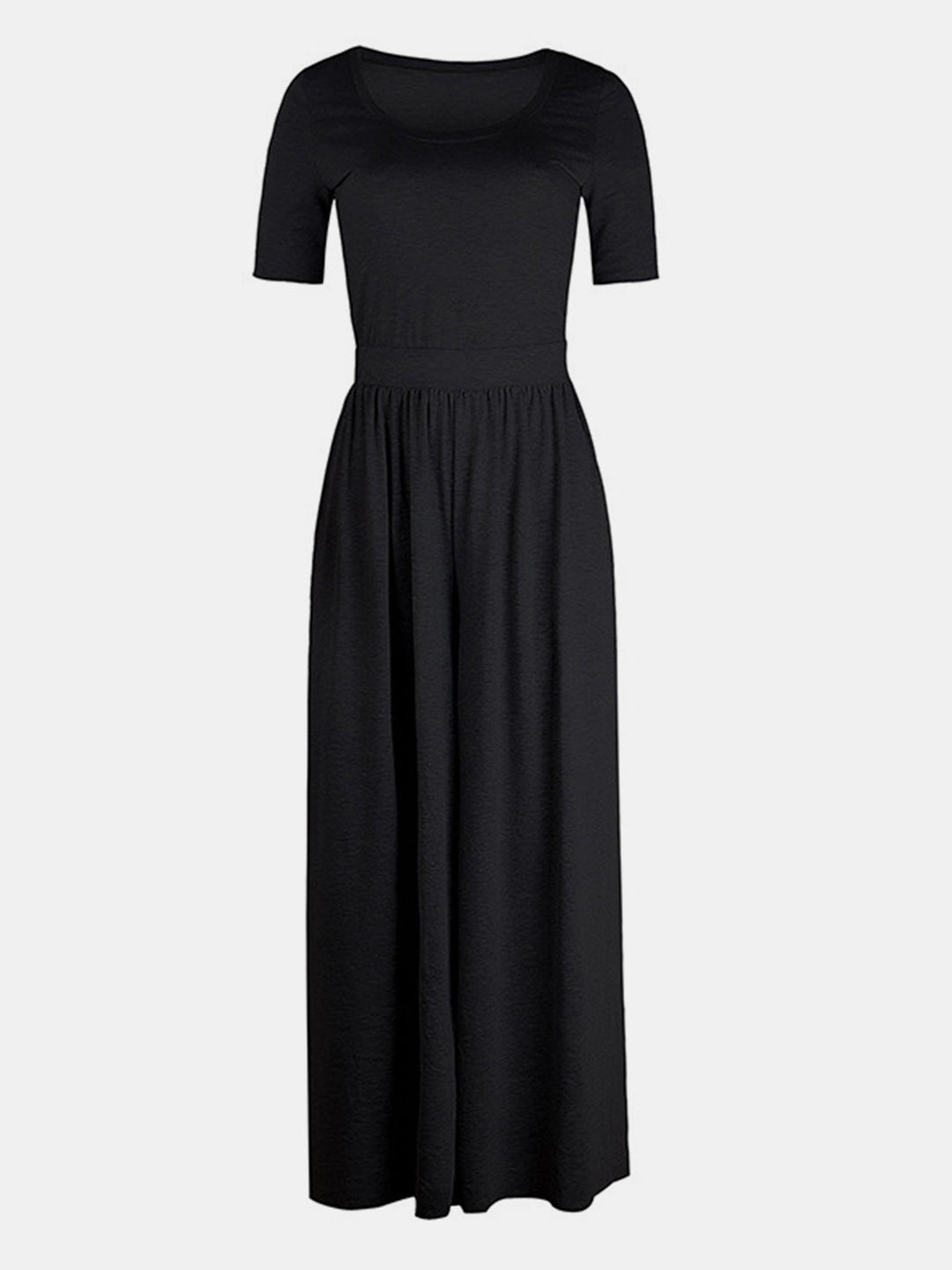 Stilla | Neck Kortærmet Jumpsuit