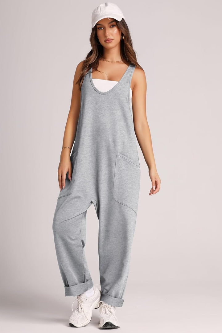 Stilla | Strop Jumpsuit Med Lommer