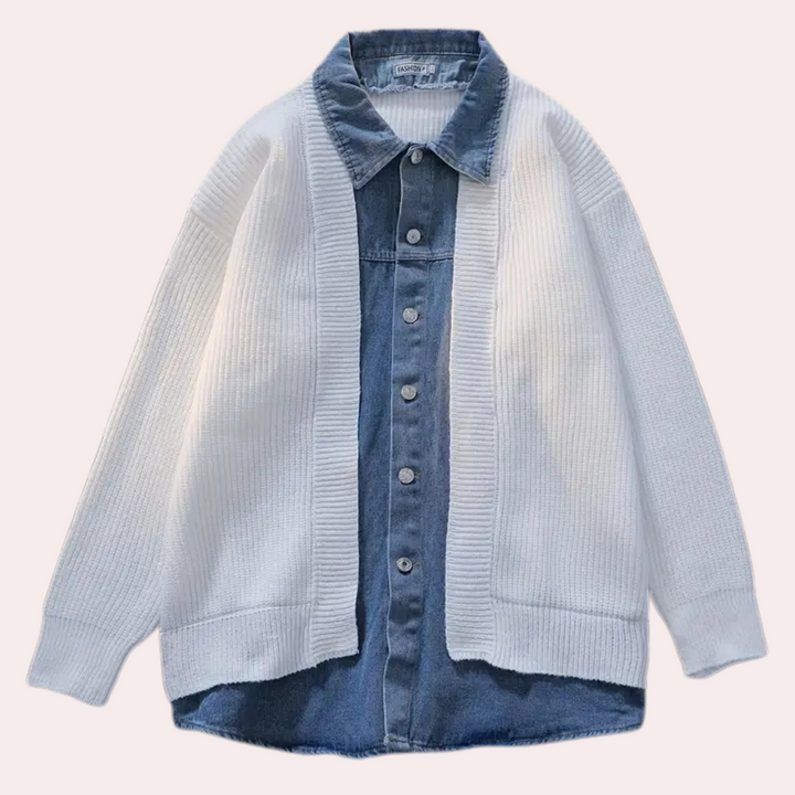 Stilla | Elegant 2-I-1 Cardigan til Mænd