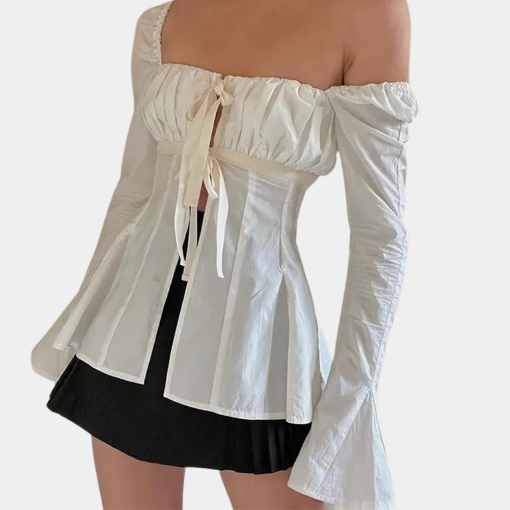 Stilla | Elegant Plisseret Bluse til Damer