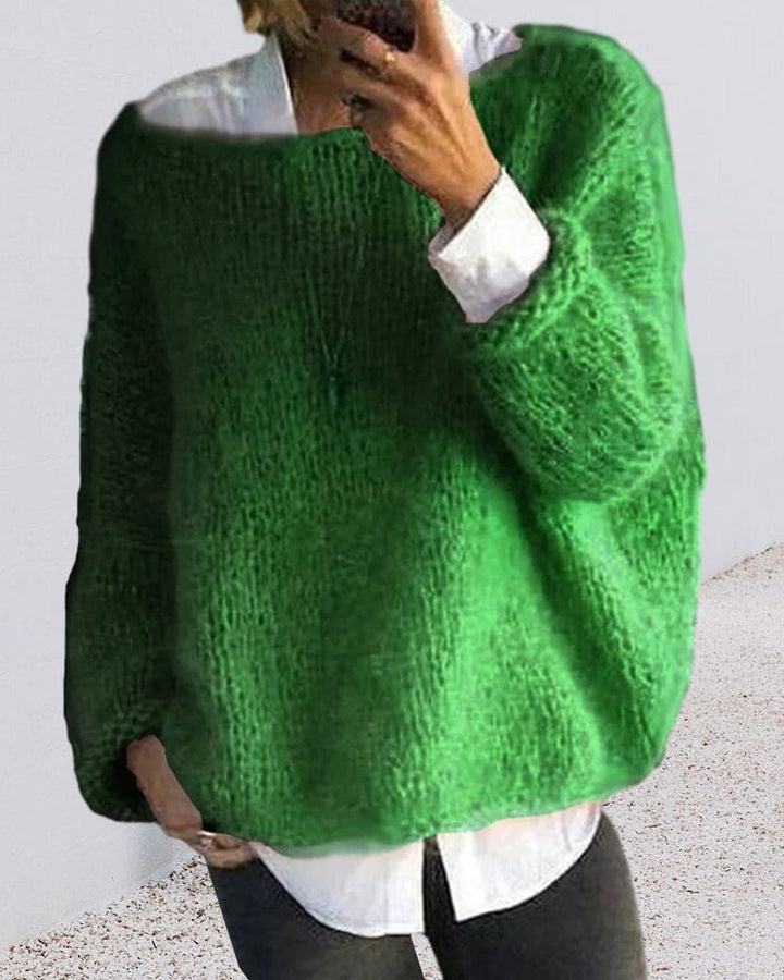 Stilla | Tidssvarende Rundhalset Pullover