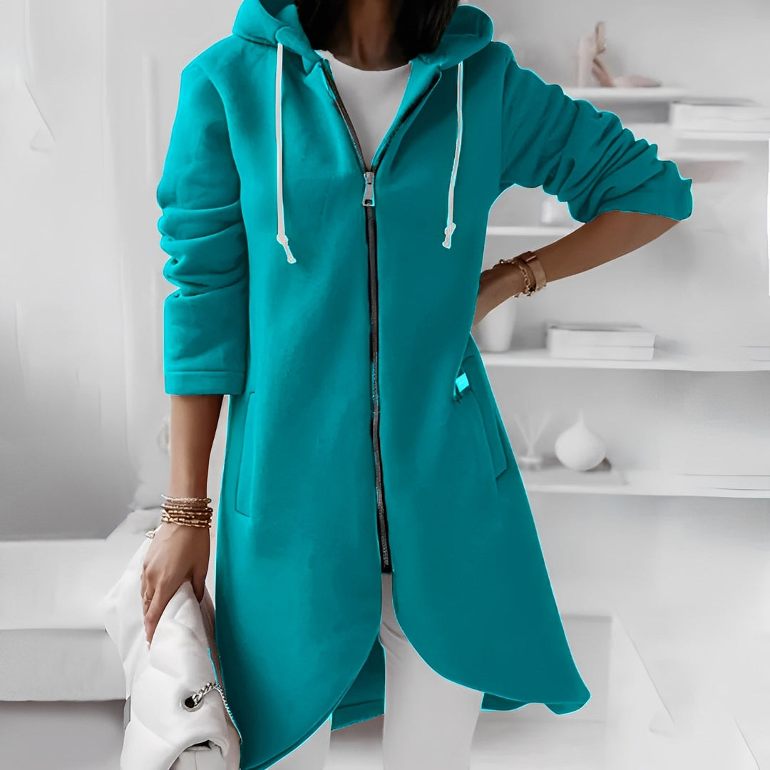 Stilla | Lang og Komfortabel Dame-Hoodie