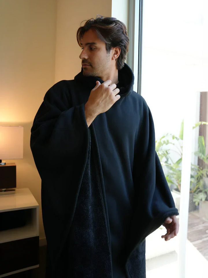 Stilla | Oversized Hoodie-Tæppe - Afslapnings-Hættepullover til Velvære og Relaxation