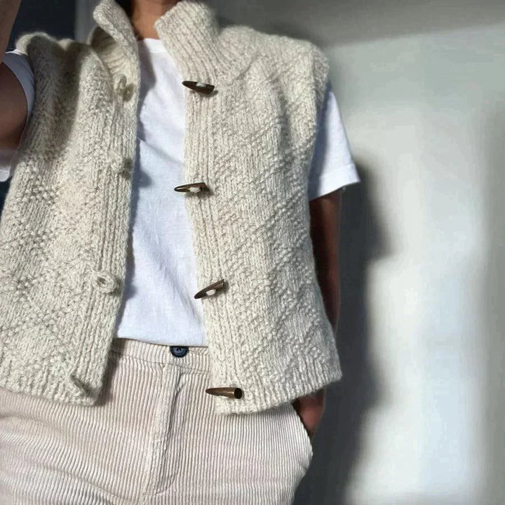 Stilla | Elegant Ærmeløs Strikvest