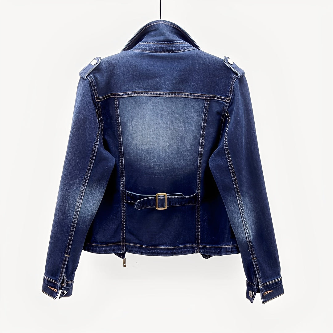 Stilla | Damejeansjakke I Klassisk Design
