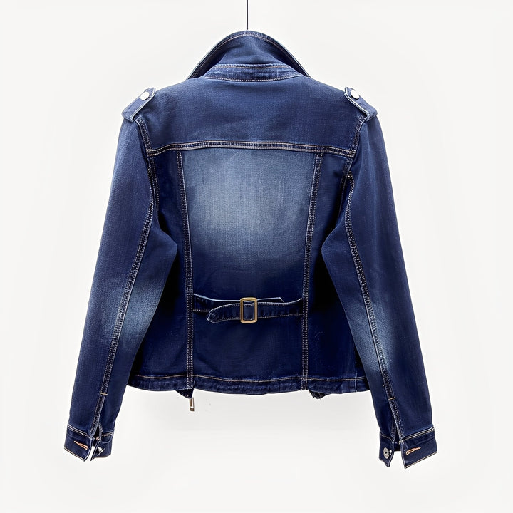 Stilla | Damejeansjakke I Klassisk Design