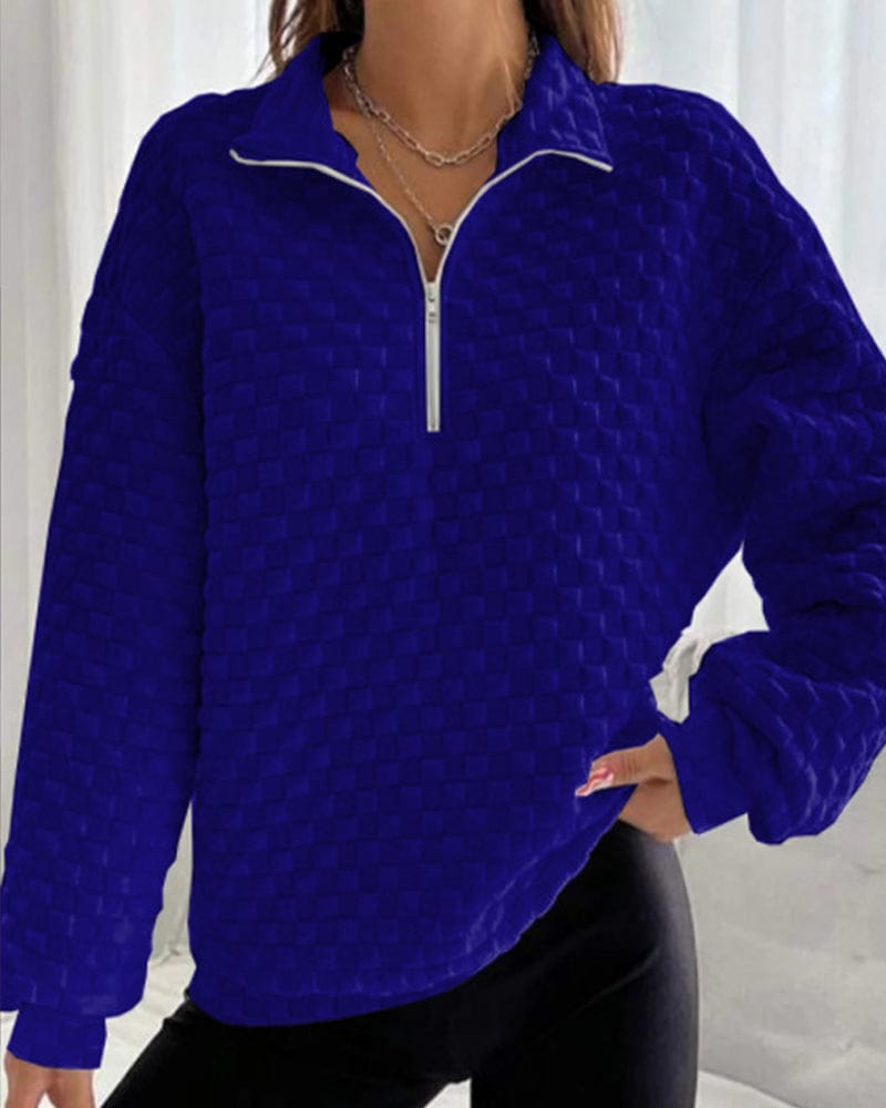 Stilla | Dame Lynlås Pullover
