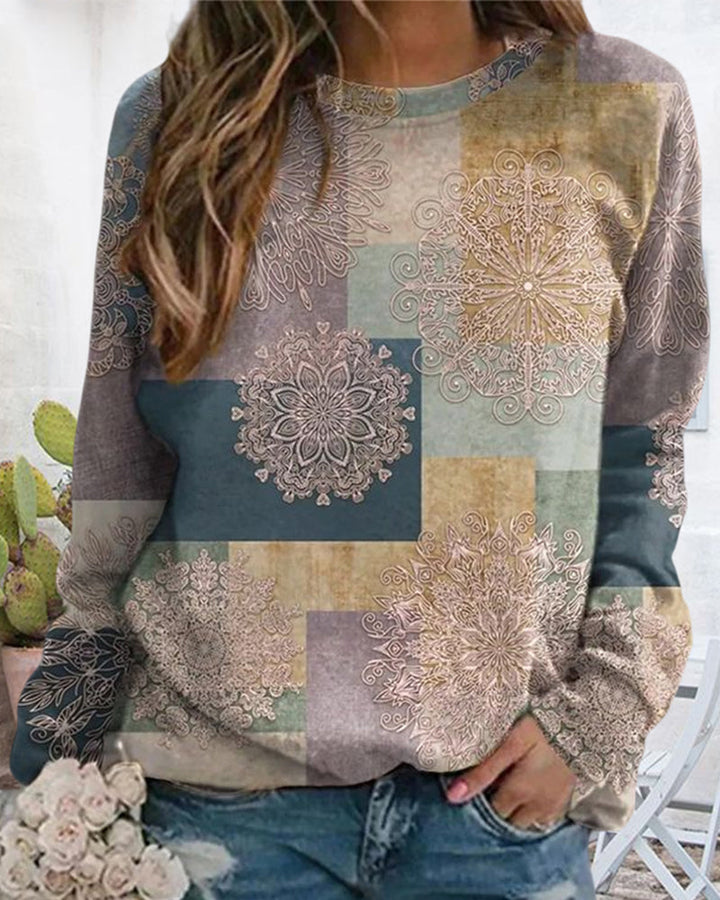 Stilla | Casual sweatshirts med rund halsudskæring
