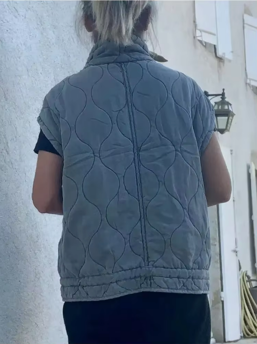 Stilla | Bomuldsvest med lommer
