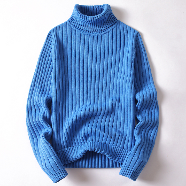 Stilla | Turtleneck sweater Blødt strik Ribdesign Langærmet varm komfort