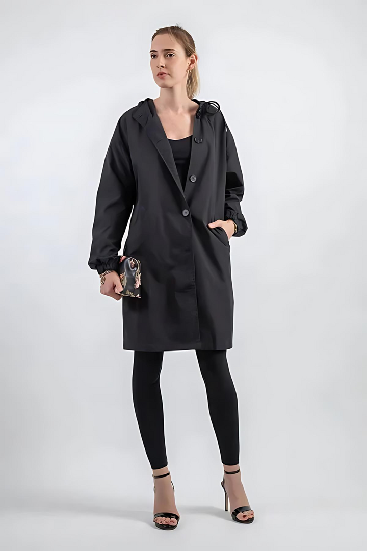 Stilla | Elegant og Funktionel Vandtæt Trenchcoat Til Damer