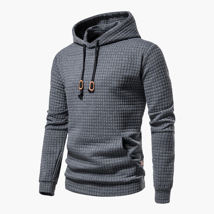 Stilla | Hoodie med Hætte Ternet - Moderne Fritids-Hoodie til Hverdag og Sport