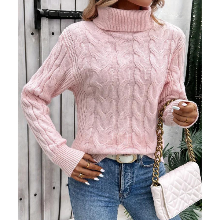 Stilla | Klassisk Elegant Polo Sweater