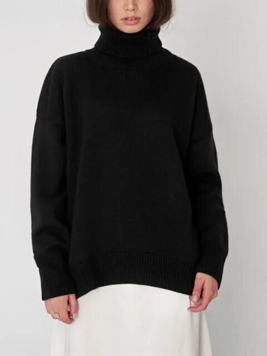 Stilla | Stilfuld, Afslappet Strik Sweater