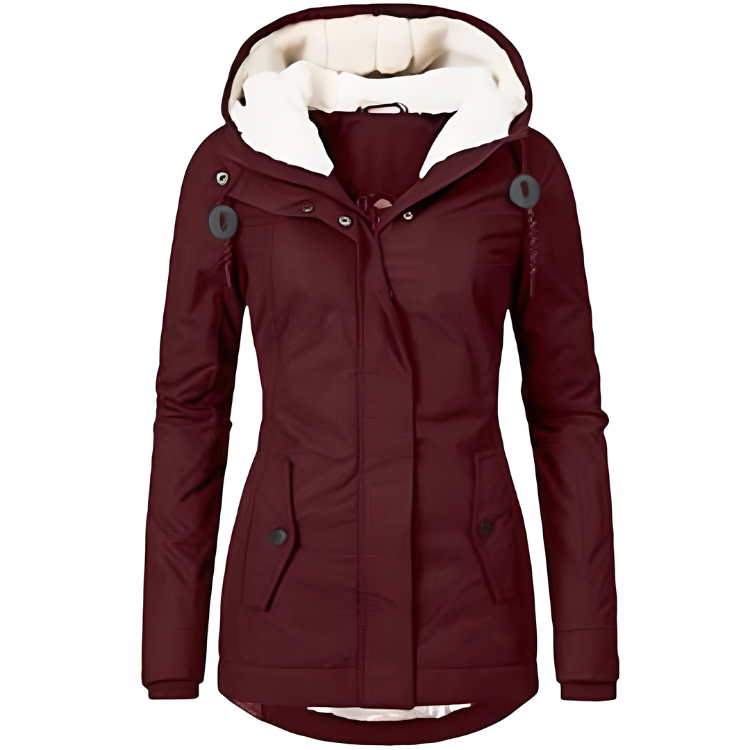 Stilla | Dame-Hooded Jumpsuit, Vandtæt
